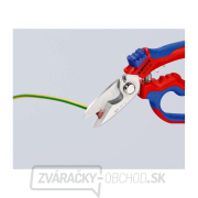 Uhlové elektrikárske nožnice 160 mm Knipex 95 05 20 SB náhled
