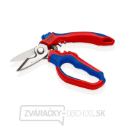 Uhlové elektrikárske nožnice 160 mm Knipex 95 05 20 SB Uhlové elektrikárske nožnice 160 mm Knipex 95 05 20 SB gallery main image