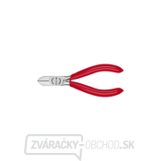 Bočné frézy na elektroniku 130 mm KNIPEX 77 01 130 - leštená hlava, plastové puzdrá gallery main image