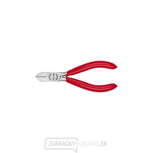 Bočné frézy na elektroniku 130 mm KNIPEX 77 01 130 - leštená hlava, plastové puzdrá gallery main image