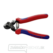 Nožnice na oceľové laná Knipex 95 62 160 (do 4 mm) Nožnice na oceľové laná Knipex 95 62 160 (do 4 mm) gallery main image