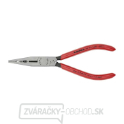 Elektrikárske kliešte 160 mm na uchopenie, odizolovanie a rezanie. KNIPEX 13 01 160 - leštené, plastové puzdrá Elektrikárske kliešte 160 mm na uchopenie, odizolovanie a rezanie. KNIPEX 13 01 160 - leštené, plastové puzdrá gallery main image