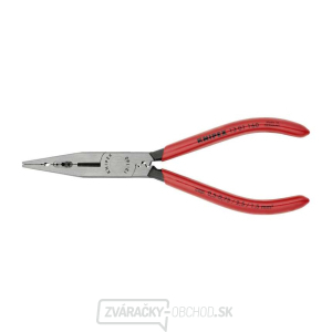 Elektrikárske kliešte 160 mm na uchopenie, odizolovanie a rezanie. KNIPEX 13 01 160 - leštené, plastové puzdrá Elektrikárske kliešte 160 mm na uchopenie, odizolovanie a rezanie. KNIPEX 13 01 160 - leštené, plastové puzdrá gallery main image