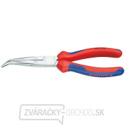 Polkruhové kliešte pre mechanikov 200 mm KNIPEX 38 25 200. Chrómované, viaczložkové objímky Polkruhové kliešte pre mechanikov 200 mm KNIPEX 38 25 200. Chrómované, viaczložkové objímky gallery main image