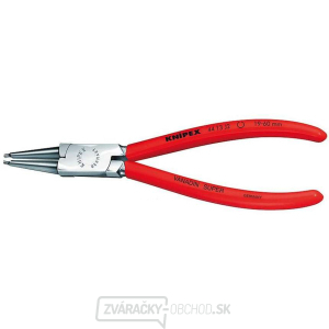 Kliešte na poistné krúžky 320 mm, vnútorné rovné. Knipex - 44 13 J4 - DIN 5265 C. Pochrómované, potiahnuté plastom gallery main image