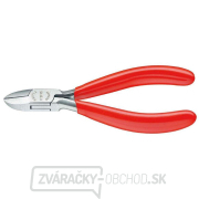 Bočné frézy na elektroniku 115 mm KNIPEX 77 01 115 - leštená hlava, plastové puzdrá gallery main image