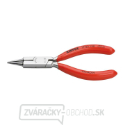 Kliešte na ohýbanie šperkov 130 mm KNIPEX 19 03 130 - chrómované, plastové puzdrá gallery main image