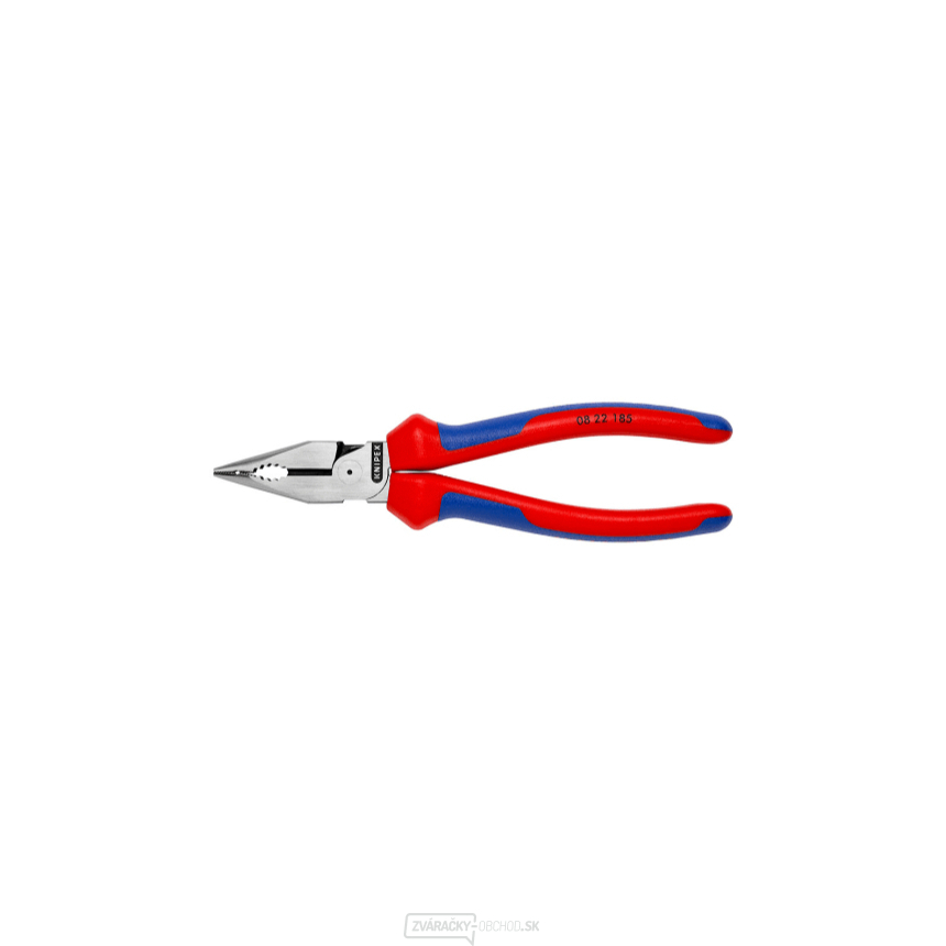 Kombinované úzke ploché kliešte 185 mm Knipex 08 22 185