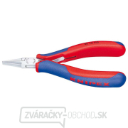 Elektronické montážne kliešte 115 mm KNIPEX 35 12 115 - leštená hlava, viaczložkové puzdrá gallery main image