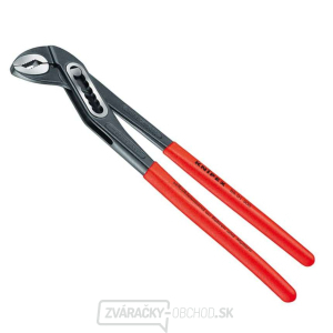 Aligátorové inštalatérske kliešte 300 mm. KNIPEX 88 01 300 - Leštené, plastové objímky gallery main image