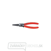 KNIPEX 48 31 J2 presné kliešte na poistné krúžky, 180 mm - sivý fosfát, protišmykový plast gallery main image