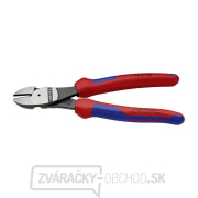 Výkonné bočné frézy 200 mm KNIPEX 74 02 200 - leštená hlava, viaczložkové puzdrá Náhľad