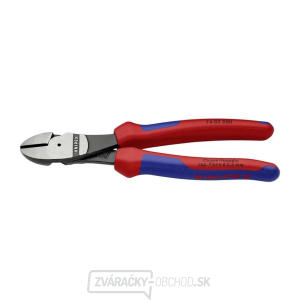 Výkonné bočné frézy 200 mm KNIPEX 74 02 200 - leštená hlava, viaczložkové puzdrá Výkonné bočné frézy 200 mm KNIPEX 74 02 200 - leštená hlava, viaczložkové puzdrá gallery main image