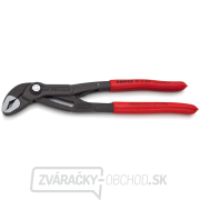 Kliešte na matice Cobra 250 mm KNIPEX 87 11 250 - leštená hlava, plastové puzdrá gallery main image