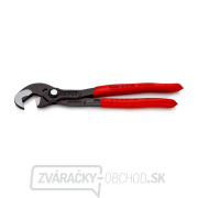 Skrutkovacie kliešte 250 mm, KNIPEX 87 41 250 - leštená hlava, plastové puzdrá Náhľad