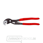 Skrutkovacie kliešte 250 mm, KNIPEX 87 41 250 - leštená hlava, plastové puzdrá Náhľad