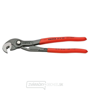 Skrutkovacie kliešte 250 mm, KNIPEX 87 41 250 - leštená hlava, plastové puzdrá gallery main image