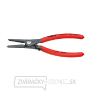 KNIPEX 49 31 A2 presné kliešte na vonkajšie poistné krúžky, 180 mm - protišmyková rukoväť gallery main image