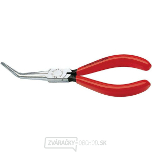 KNIPEX 31 21 160 Polkruhové ihlové kliešte na uchopenie 160 mm - leštená hlava, plastové puzdrá gallery main image