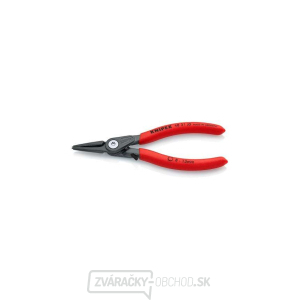 KNIPEX 48 31 J0 presné kliešte na poistné krúžky, 140 mm - sivý fosfát, protišmykový plast gallery main image