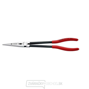 KNIPEX 28 71 280 dlhé rovné kliešte, 280 mm - leštená hlava, čierne gallery main image