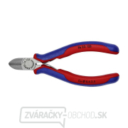 Bočné frézy pre elektromechaniku 125 mm KNIPEX 76 22 125 - leštená hlava, viaczložkové puzdrá Náhľad