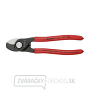 Nožnice na káble 165 mm KNIPEX 95 11 165 - leštená hlava, plastové puzdrá Nožnice na káble 165 mm KNIPEX 95 11 165 - leštená hlava, plastové puzdrá náhled