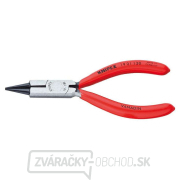 Kliešte na ohýbanie šperkov 130 mm. KNIPEX 19 01 130 - leštené, plastové objímky gallery main image