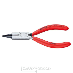 Kliešte na ohýbanie šperkov 130 mm. KNIPEX 19 01 130 - leštené, plastové objímky Kliešte na ohýbanie šperkov 130 mm. KNIPEX 19 01 130 - leštené, plastové objímky gallery main image
