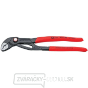 KNIPEX Cobra® QuickSet kliešte 87 21 250, 250 mm - leštená hlava, protišmyková rukoväť, čierne Náhľad