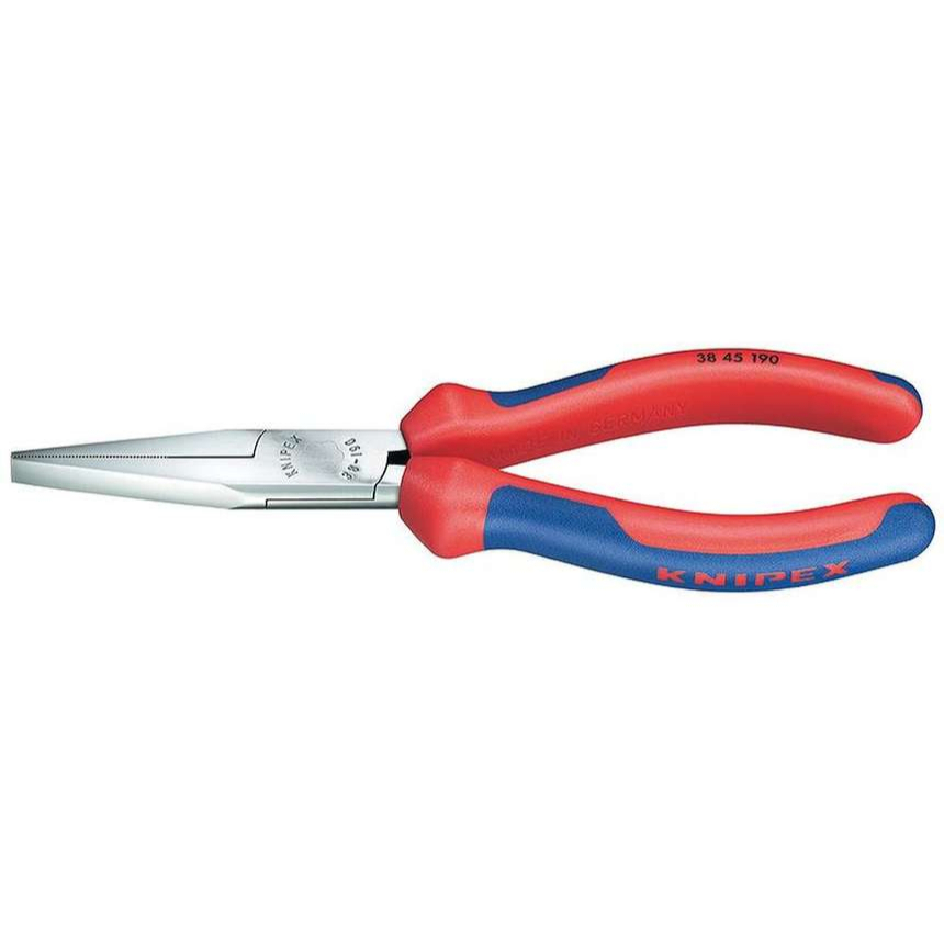 Kliešte pre mechanikov 190 mm KNIPEX 38 45 190 - chrómované, viaczložkové puzdrá