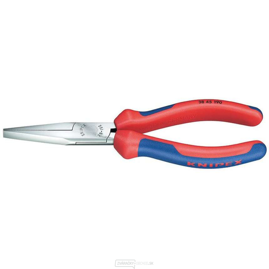 Kliešte pre mechanikov 190 mm KNIPEX 38 45 190 - chrómované, viaczložkové puzdrá Kliešte pre mechanikov 190 mm KNIPEX 38 45 190 - chrómované, viaczložkové puzdrá gallery main image