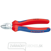 Bočné štípacie kliešte 180 mm KNIPEX 70 05 180 - chrómované, viaczložkové puzdrá gallery main image