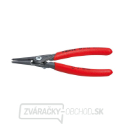 KNIPEX 49 31 A1 presné kliešte na vonkajšie poistné krúžky, 165 mm - protišmyková rukoväť gallery main image