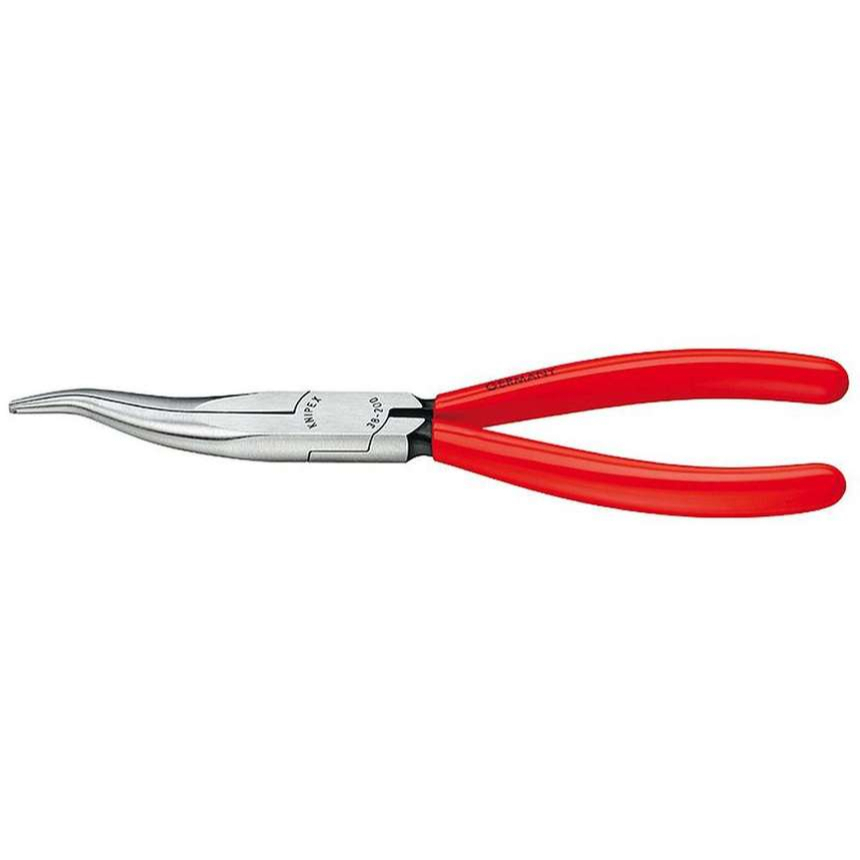 Kliešte pre mechanikov 200 mm KNIPEX 38 31 200 - leštená hlava, plastové puzdrá