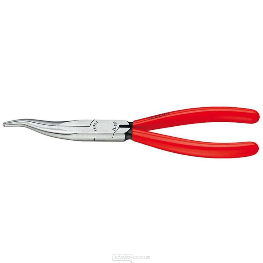 Kliešte pre mechanikov 200 mm KNIPEX 38 31 200 - leštená hlava, plastové puzdrá
