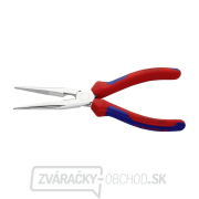 Polkruhové kliešte s čepeľami (so zobákom) 200 mm. KNIPEX 26 15 200 - chrómované, viaczložkové objímky Náhľad