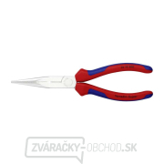 Polkruhové kliešte s čepeľami (so zobákom) 200 mm. KNIPEX 26 15 200 - chrómované, viaczložkové objímky Polkruhové kliešte s čepeľami (so zobákom) 200 mm. KNIPEX 26 15 200 - chrómované, viaczložkové objímky náhled