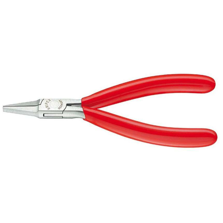 Elektronické montážne kliešte 115 mm KNIPEX 35 11 115 - leštená hlava, plastové puzdrá