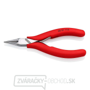 Elektronické montážne kliešte 115 mm KNIPEX 35 31 115 - leštená hlava, plastové puzdrá gallery main image