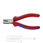 Lisovacie kliešte 145 mm Knipex 97 62 145 A - leštená hlava, viaczložkové puzdrá Náhľad