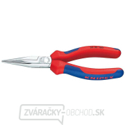 Polkruhové kliešte typu Langbeck 190 mm (s predĺženými čeľusťami) KNIPEX 30 25 190 - chrómované, viaczložkové puzdrá gallery main image