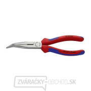 Polkruhové kliešte s čepeľami (so zobákom) 200 mm KNIPEX 26 22 200 - leštená hlava, viaczložkové puzdrá gallery main image