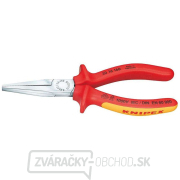 Ploché kliešte typu Langbeck (s predĺženými čeľusťami) 160 mm - 1000 V. KNIPEX 30 16 160 - chrómované, viackomponentné... Ploché kliešte typu Langbeck (s predĺženými čeľusťami) 160 mm - 1000 V. KNIPEX 30 16 160 - chrómované, viackomponentné... gallery main image