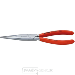 Polkruhové kliešte s čepeľami (so zobákom) 200 mm KNIPEX 26 13 200. Pochrómované, plastové puzdrá. Polkruhové kliešte s čepeľami (so zobákom) 200 mm KNIPEX 26 13 200. Pochrómované, plastové puzdrá. gallery main image