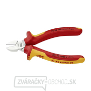Bočné frézy 140 mm - 1000 V. KNIPEX 70 06 140 - chrómované, viaczložkové VDE puzdrá Náhľad