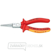 Polkruhové kliešte typu Langbeck (s predĺženými čeľusťami) 160 mm - 1000 V. KNIPEX 30 36 160 - chrómované, viaczložkové... Polkruhové kliešte typu Langbeck (s predĺženými čeľusťami) 160 mm - 1000 V. KNIPEX 30 36 160 - chrómované, viaczložkové... gallery main image
