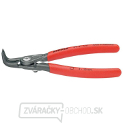 Presné kliešte na poistné krúžky 140 mm, vonkajšie zahnuté. Knipex - 49 41 A01 - DIN 5254 B gallery main image