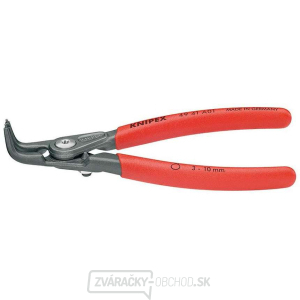 Presné kliešte na poistné krúžky 140 mm, vonkajšie zahnuté. Knipex - 49 41 A01 - DIN 5254 B gallery main image