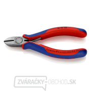 Bočné frézy pre elektromechaniku 125 mm KNIPEX 76 12 125 - leštená hlava, viaczložkové puzdrá gallery main image